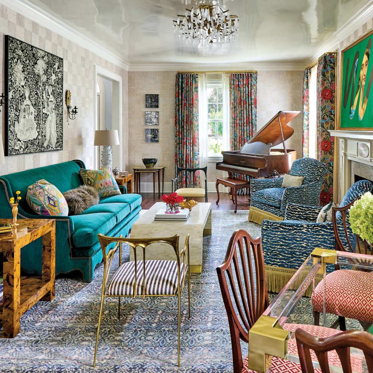 Wander Around This Extraordinarily Eclectic Home In North Carolina