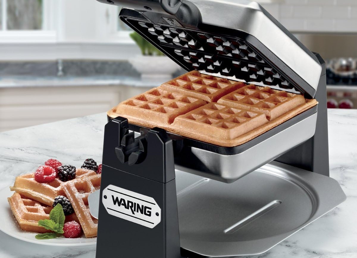 What Size Are Waffle Iron Plates On The Waring Pro Belgian Waffle Maker