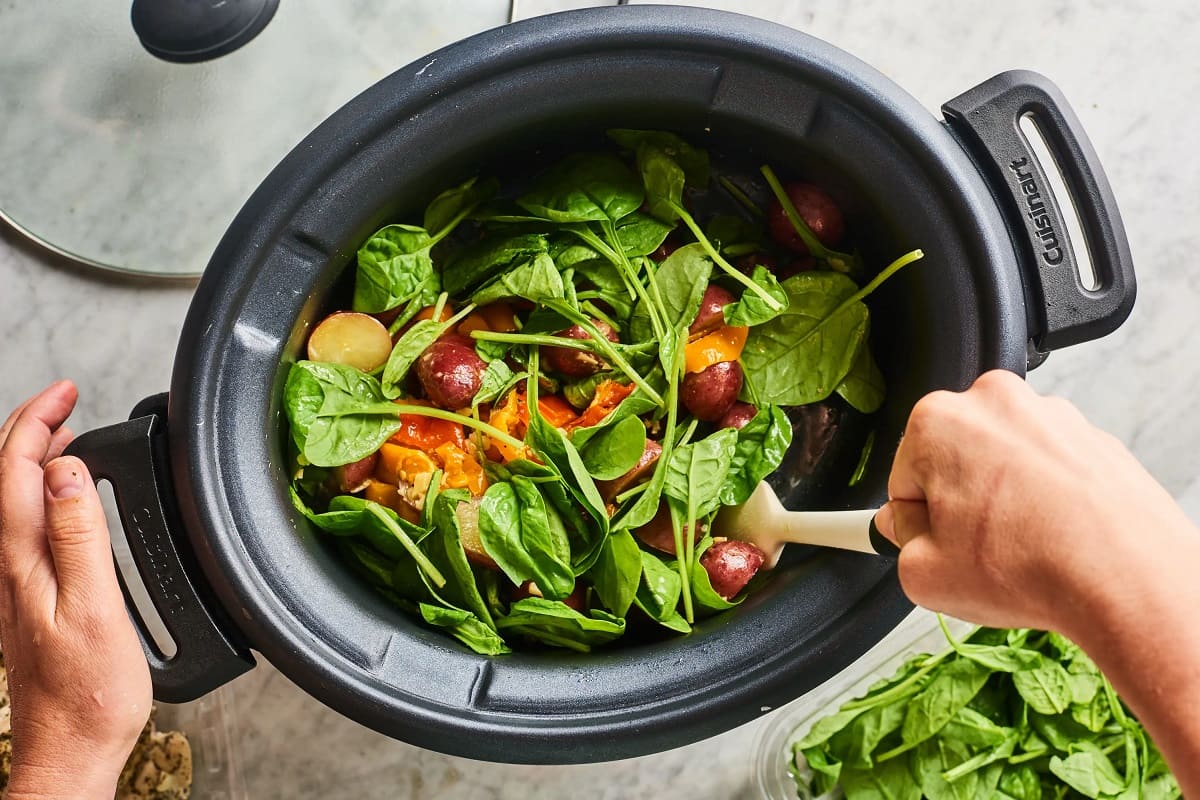 When To Add Spinach To Slow Cooker