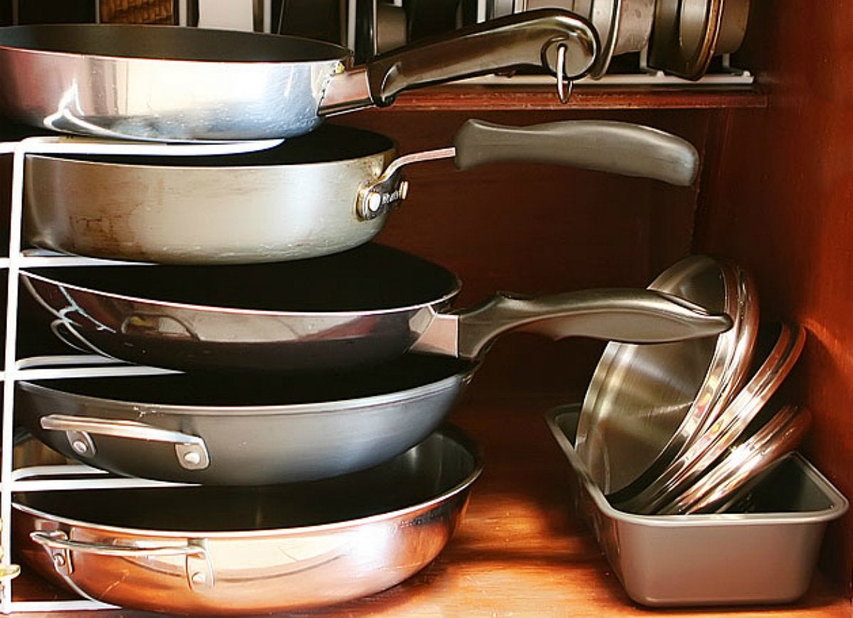 Where To Store Pots And Pans In A Small Kitchen: 7 Solutions