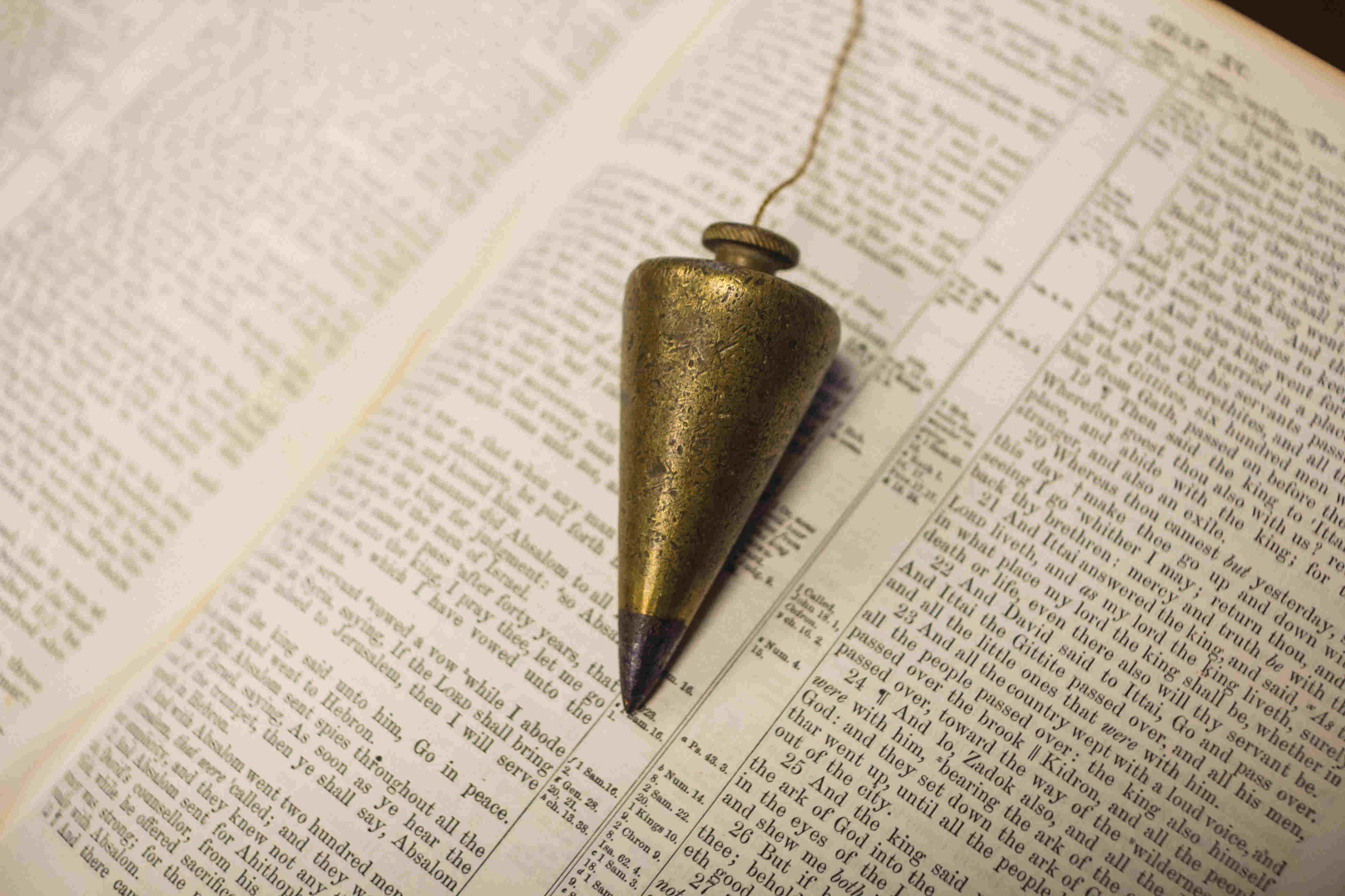 Who In The Bible Carried A Plumb Bob