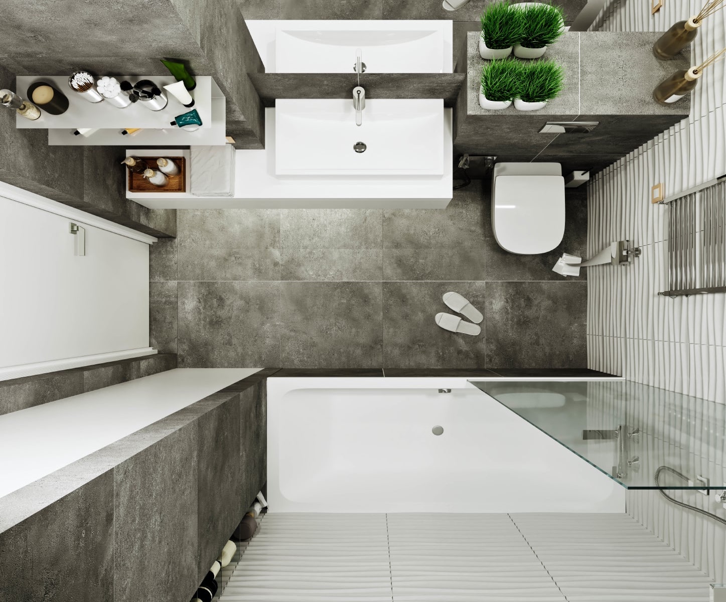 10 Narrow Bathroom Ideas – Be Inspired By These Beautiful Designs