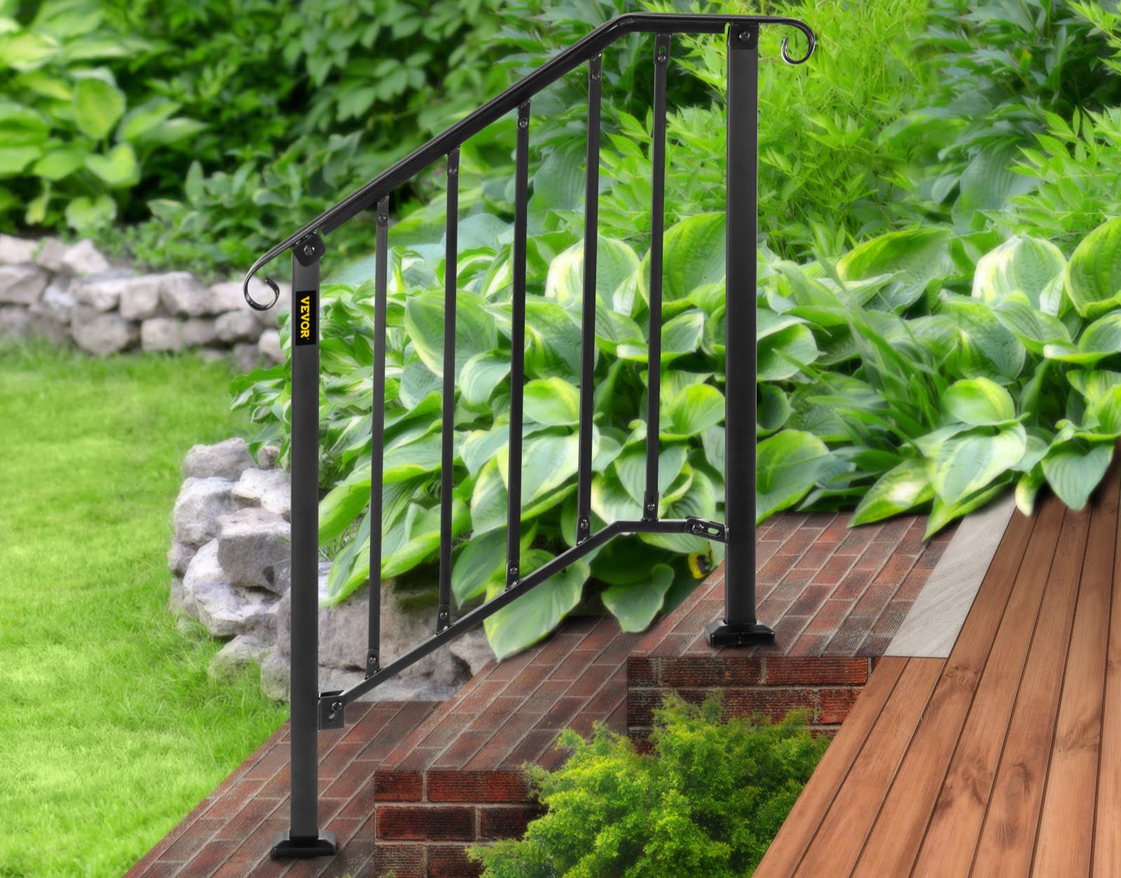 15 VEVOR Handrails Merging Elegance & Safety in Perfect Harmony