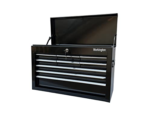 Portable Metal Tool Chest with 9 Drawers