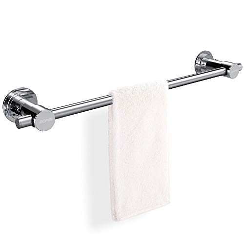 BOPai 24 inch Vacuum Suction Cup Towel Bar