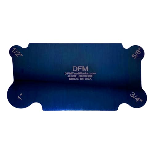 DFM Blue Curved Cabinet Scraper Cards