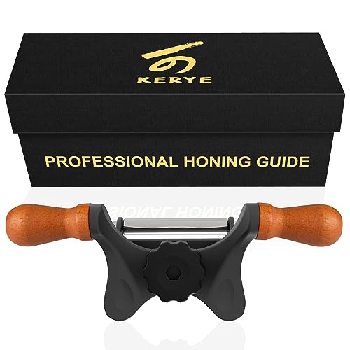 KERYE Honing Guide for Wood Chisel Set and Hand Planer