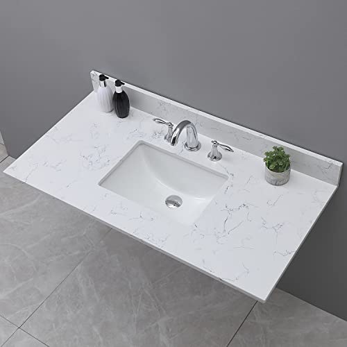 Montary Bathroom Marble Vanity Sink Top