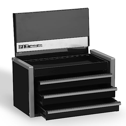 P.I.T. Portable 3 Drawer Steel Tool Box