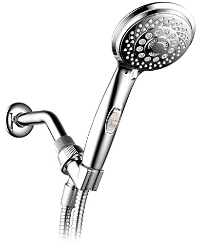 HotelSpa 7-Setting Handheld Shower Head with ON/OFF Pause Switch