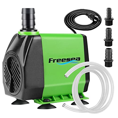 FREESEA Submersible Water Pump: 800GPH 45W