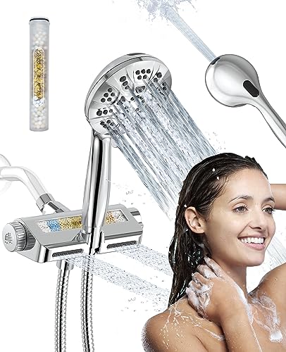 JDO 4-in-1 High Pressure Shower Head with Filter