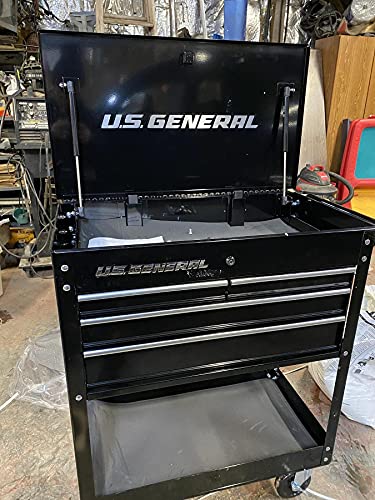 US General 4 Drawer Tech Tool Cart