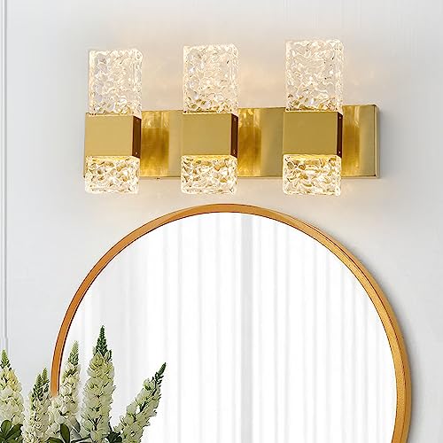 Gold Bathroom Vanity Lights