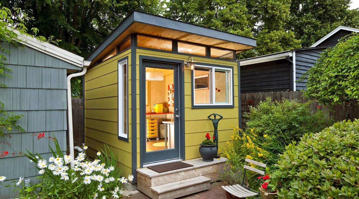 6 Ways To Deck Out Your She Shed For A Pretty Backyard Retreat