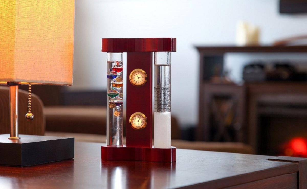 8 Amazing Galileo Thermometer & Fitzroy Barometer Glass Weather Instrument for 2024