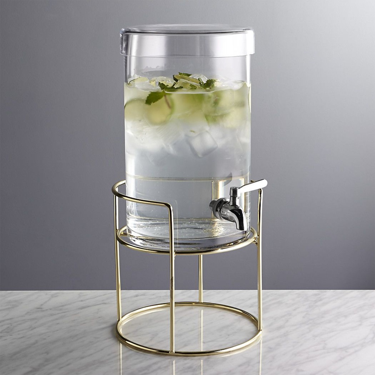 Classic Hostess Introduces Glass Infusion Beverage Dispenser For Summertime  Drink and Outdoor Party -- classic hostess