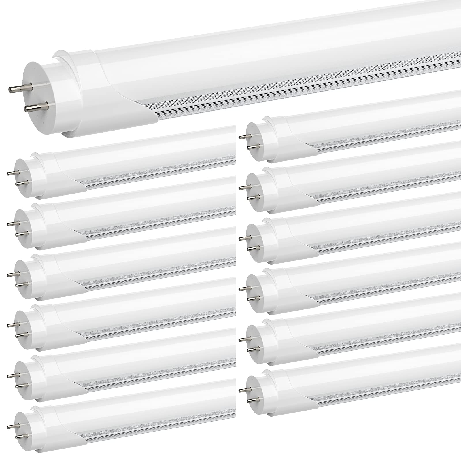 9 Best Led Warm Light Replacement For Fluorescent Tubes 48 Inch 12 Pack ...