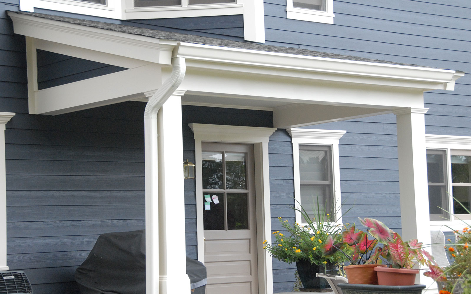 Add Style To Your Home And Boost Curb Appeal With A Small Portico