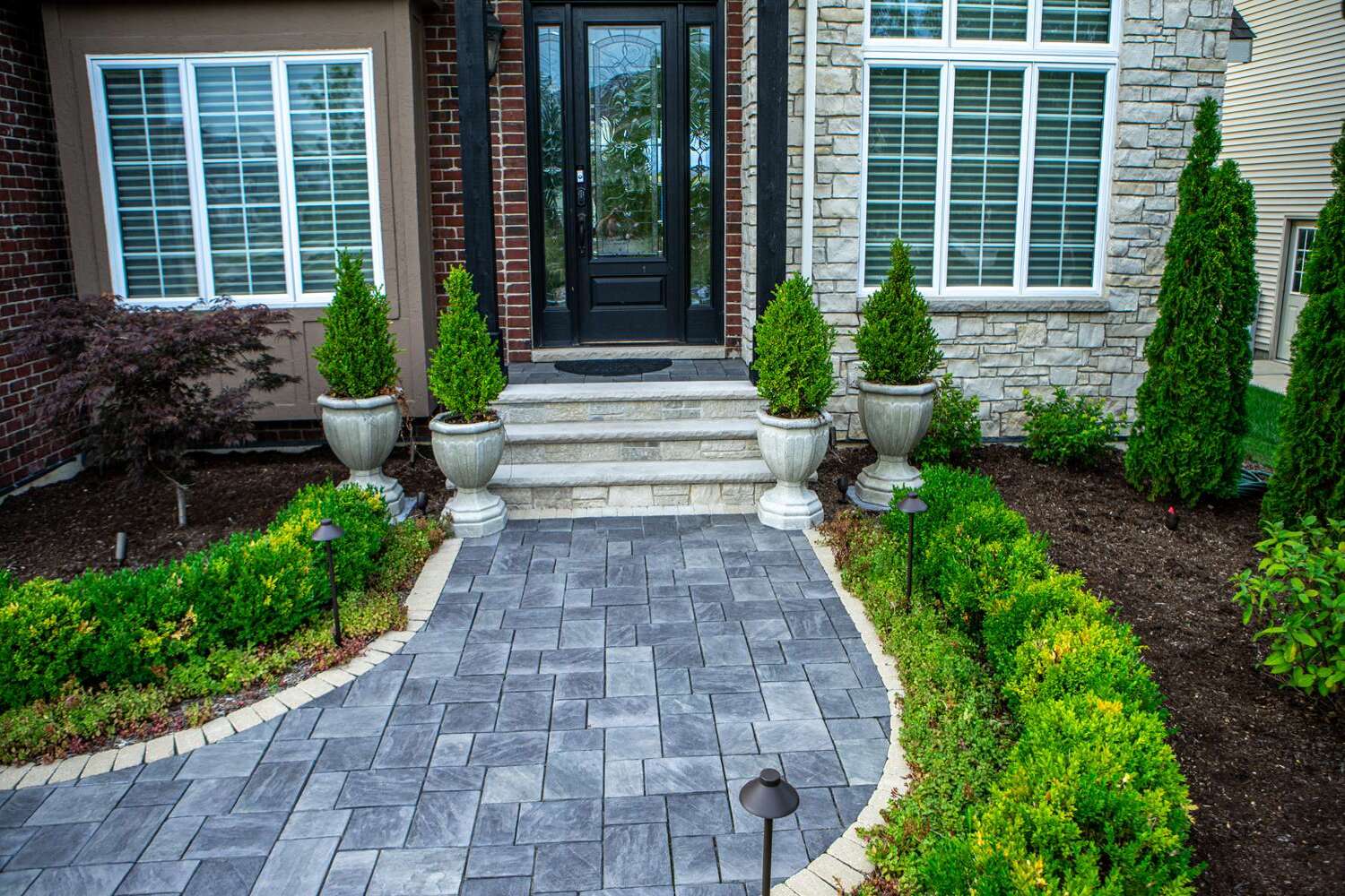 Flagstone Walkway Ideas For Garden Paths And Front Entryways