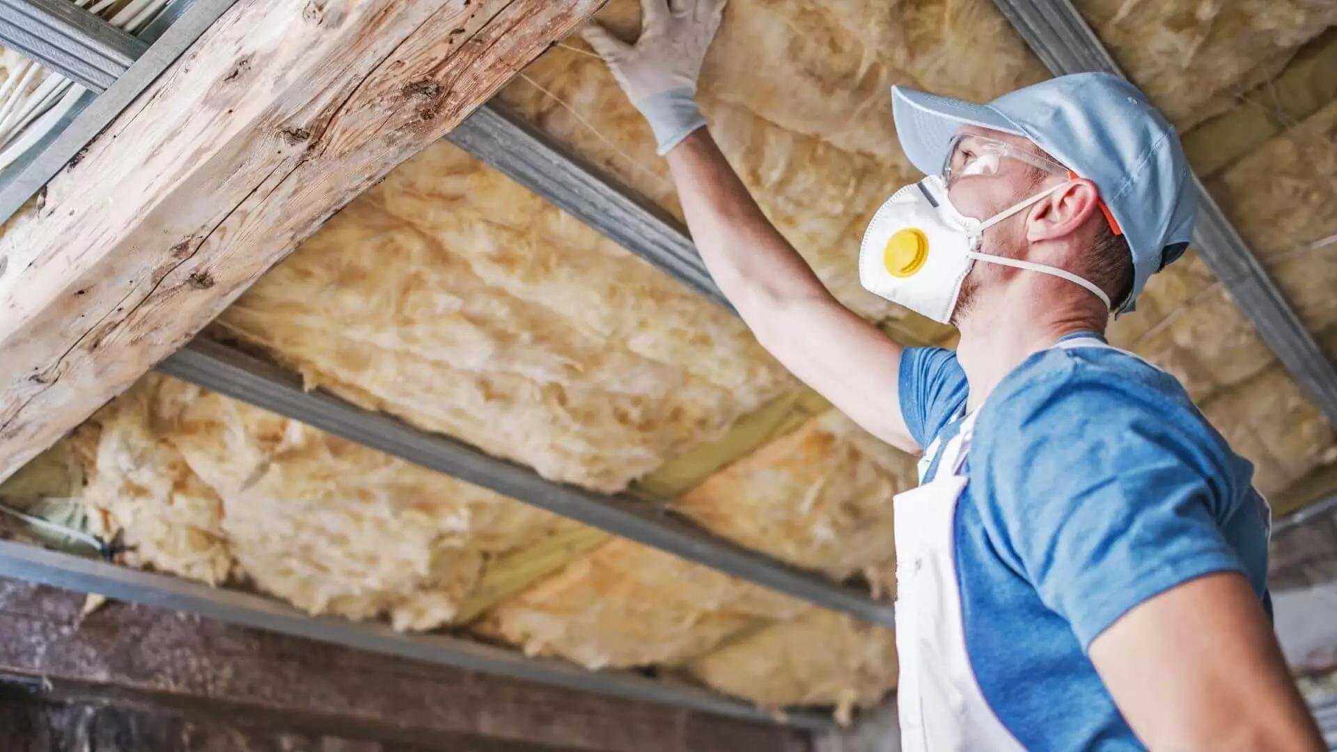 How Do You Keep Insulation From Falling Down