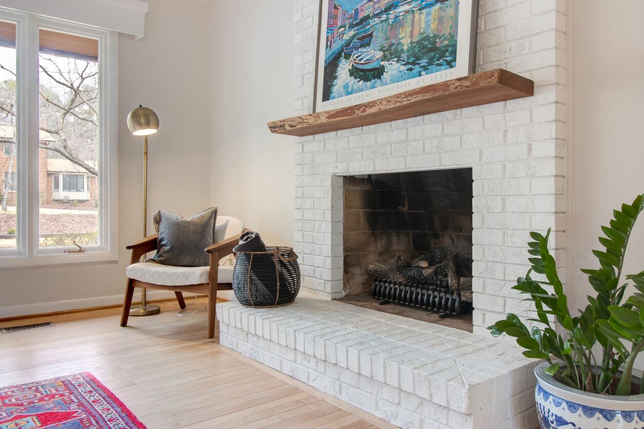 How Do You Paint A Brick Fireplace