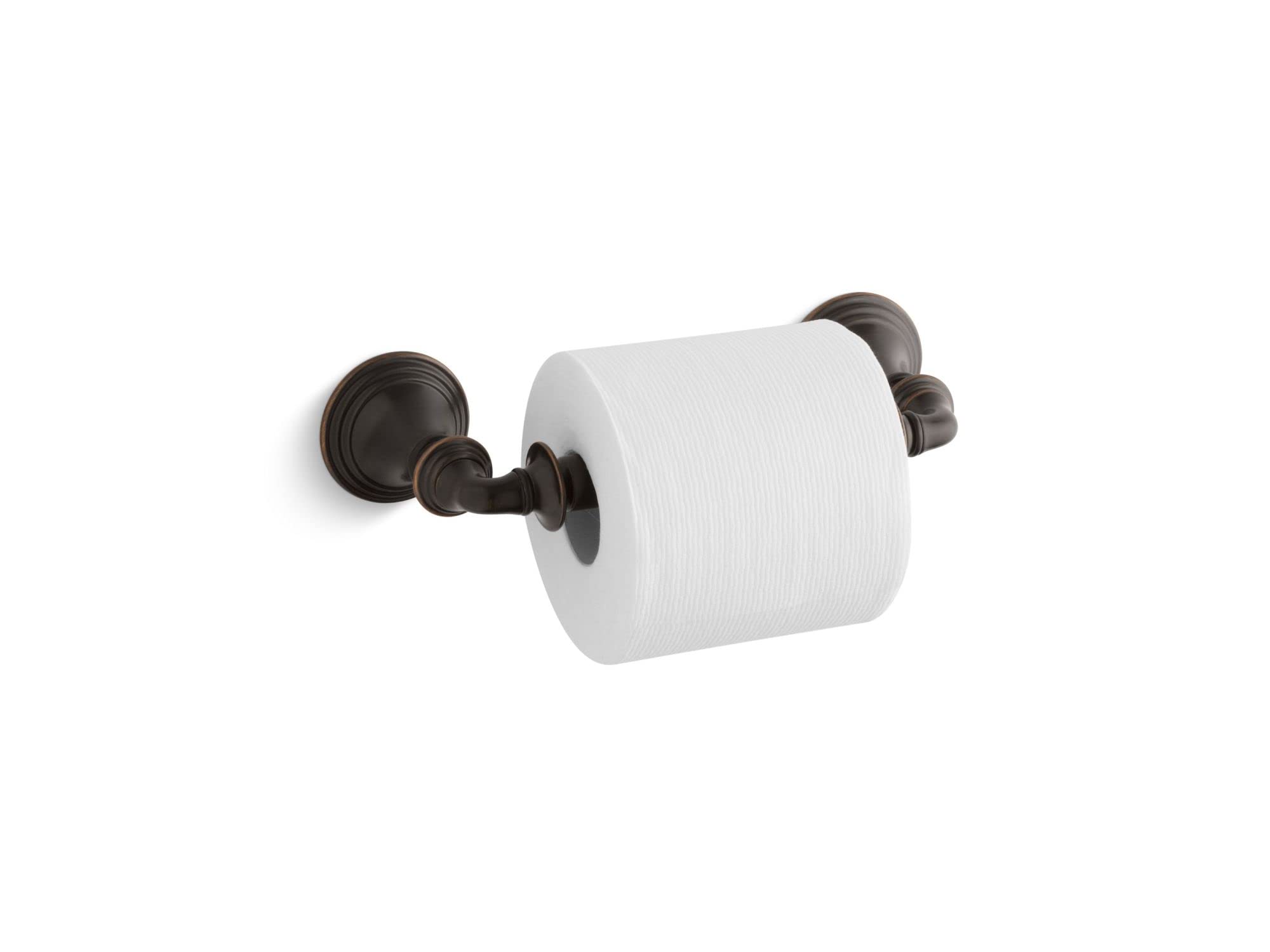 How Do You Put The Toilet Paper Into A Kohler Kelston Oil Rubbed Bronze Toilet Paper Holder