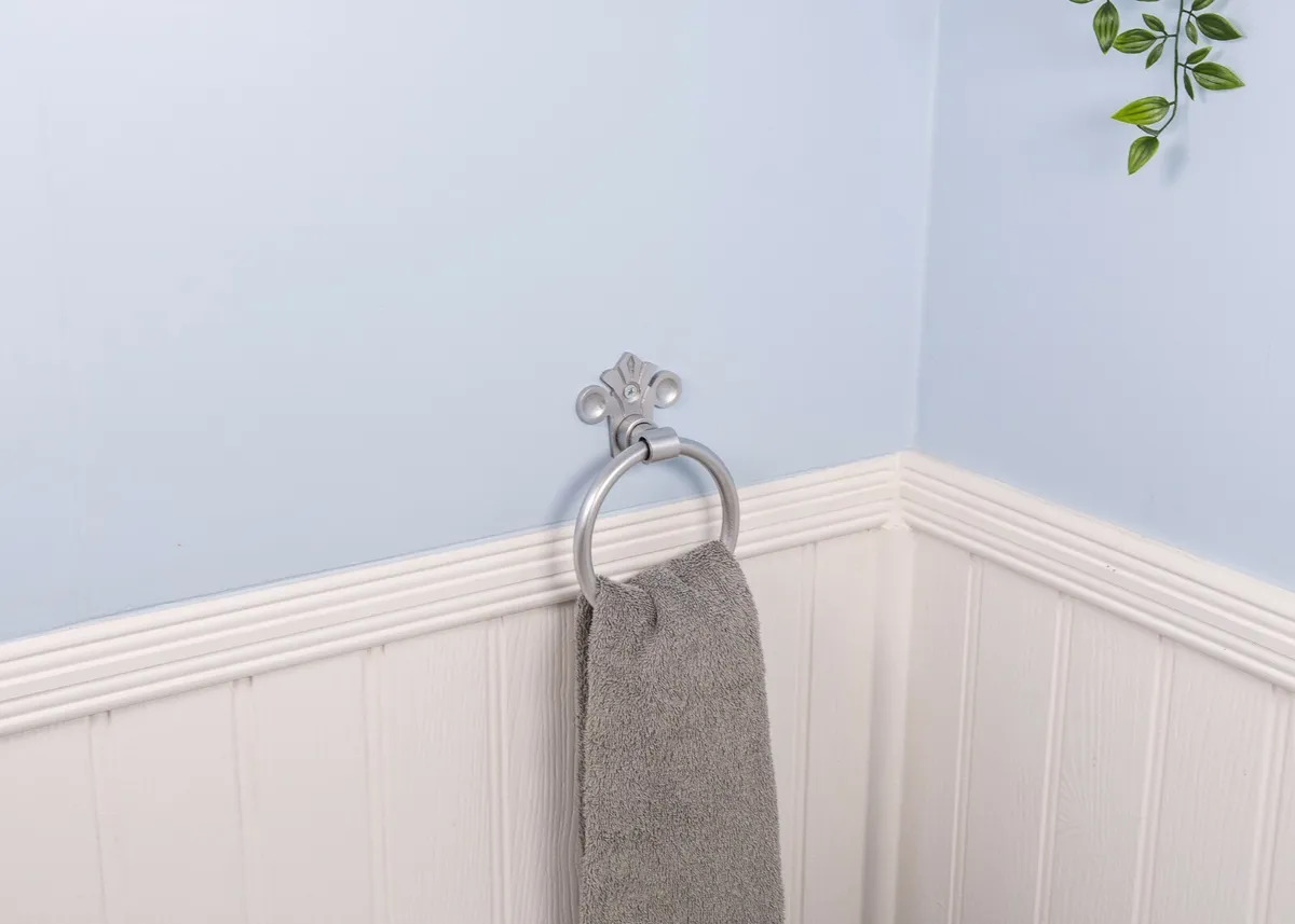 How Does A Towel Ring Attach