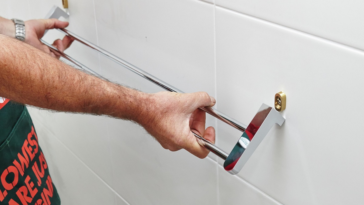 How Easy Is It To Remove A Towel Bar From Tile