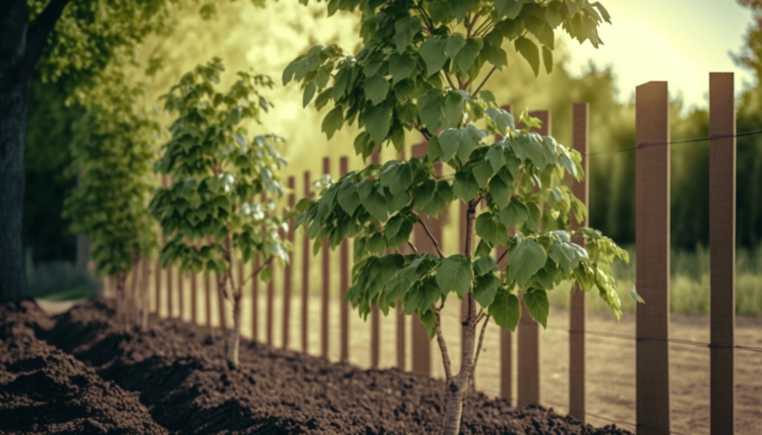 How Far To Plant Tree From Fence