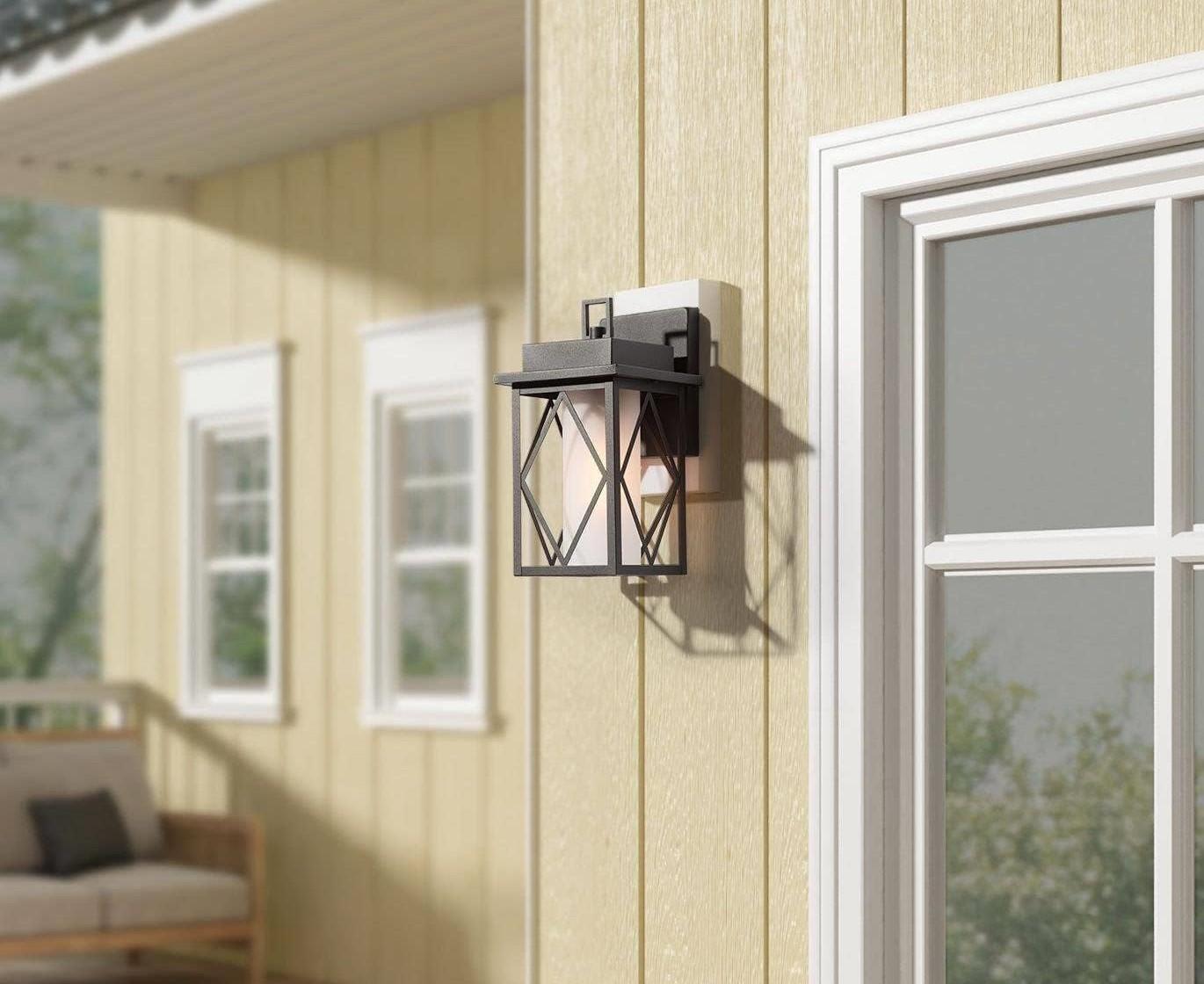 How High Should A Porch Light Be Mounted