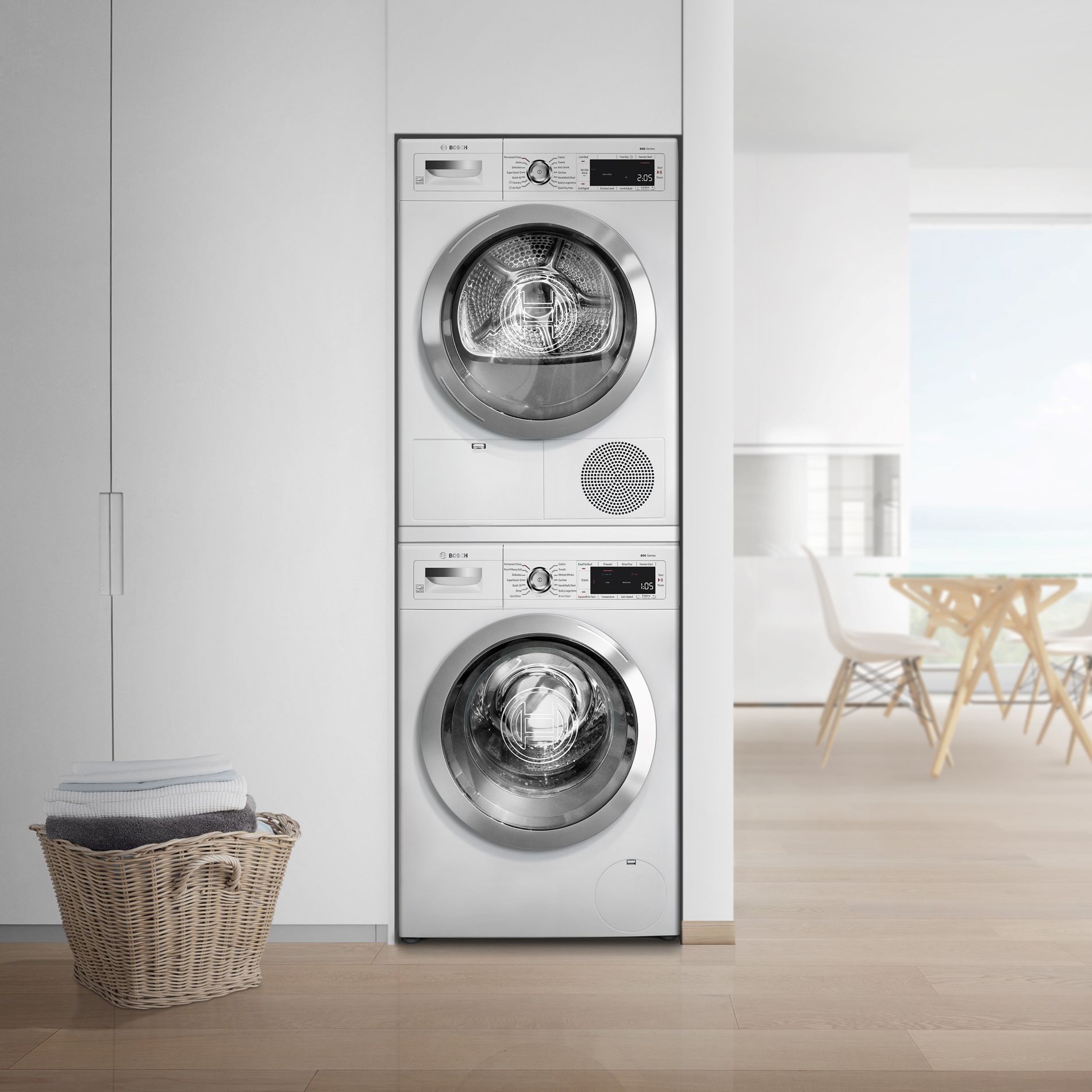 How Tall Is A Stacked Washer Dryer