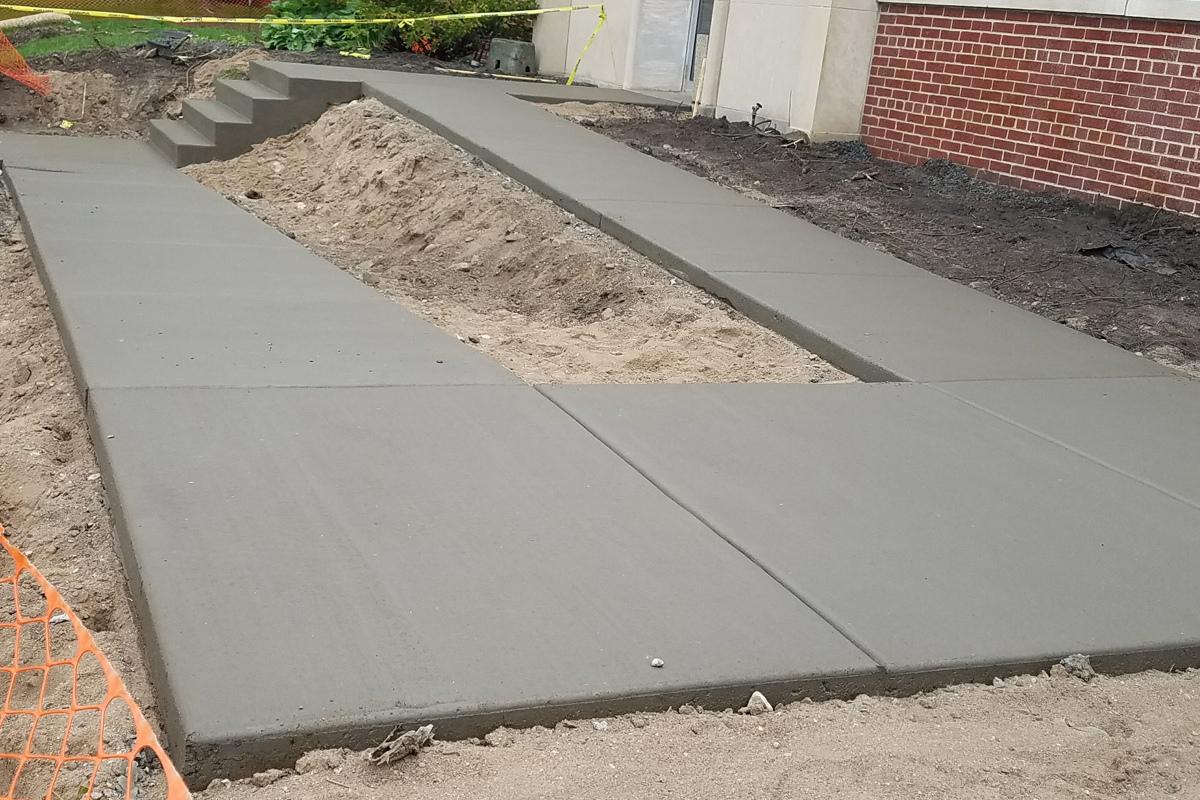 How Thick Should Concrete Walkway Be