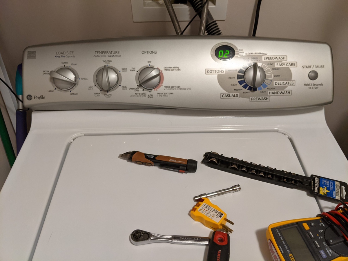 How To Access Washer Pump On Ge Stacked Washer