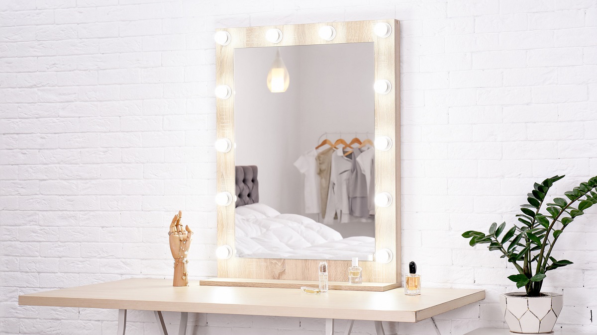 How To Add Vanity Lights To A Mirror