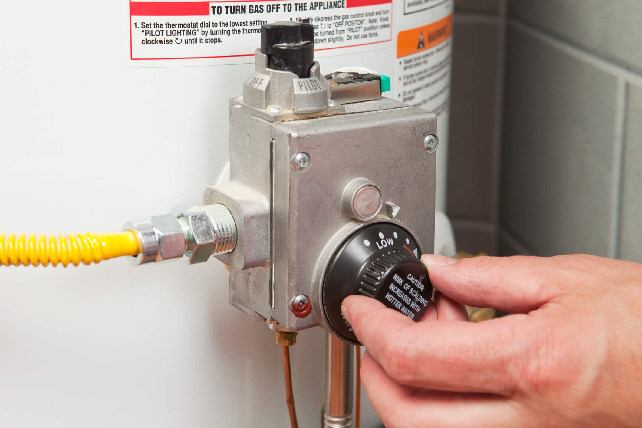 How To Adjust Temp On Water Heater