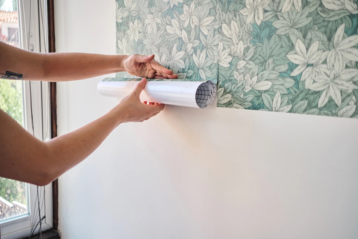How To Apply Peel-and-Stick Wallpaper