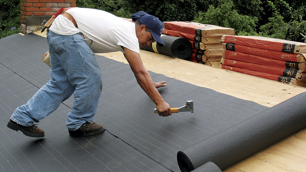 How To Apply Underlayment To A Roof