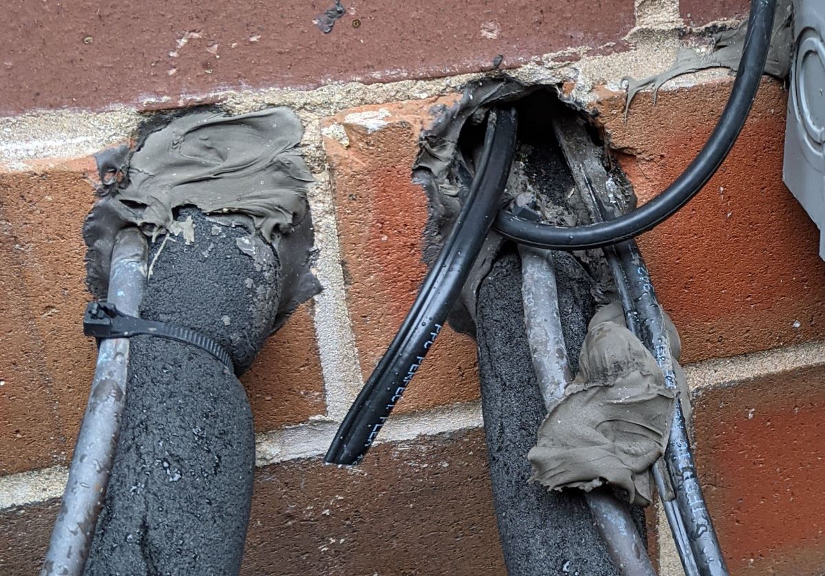 How To Attach Small Electrical Cord To Masonry