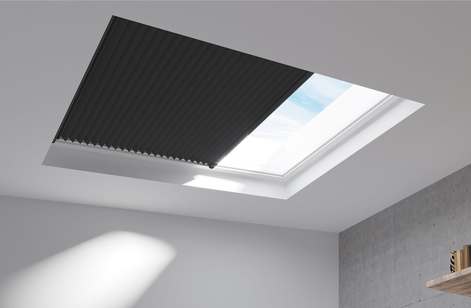 How To Blackout Skylight