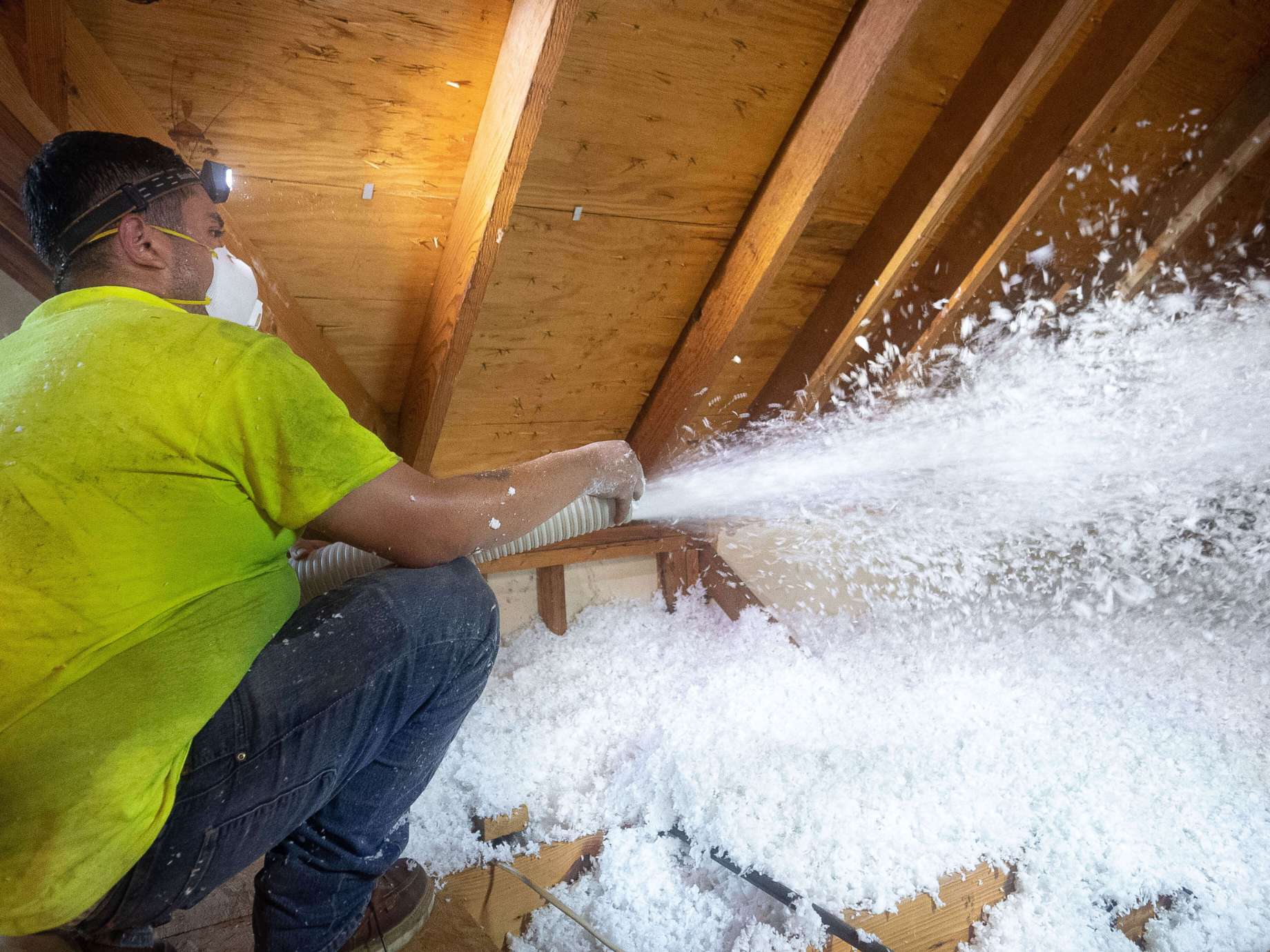 How To Blow Insulation In An Attic