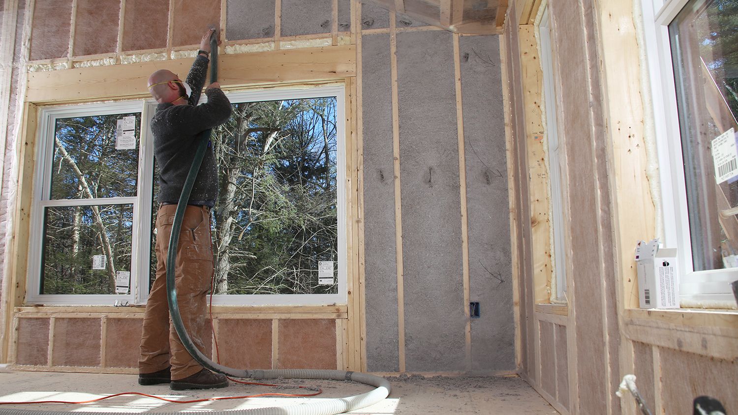 How To Blow Insulation In Walls