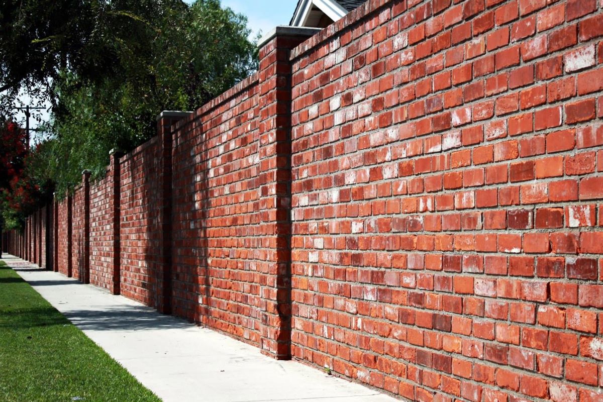 How To Build A Brick Fence
