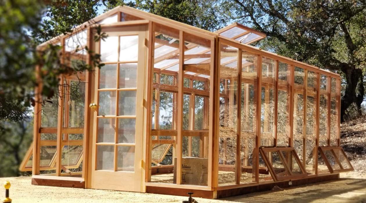 How To Build A Greenhouse In Your Backyard Using A Kit