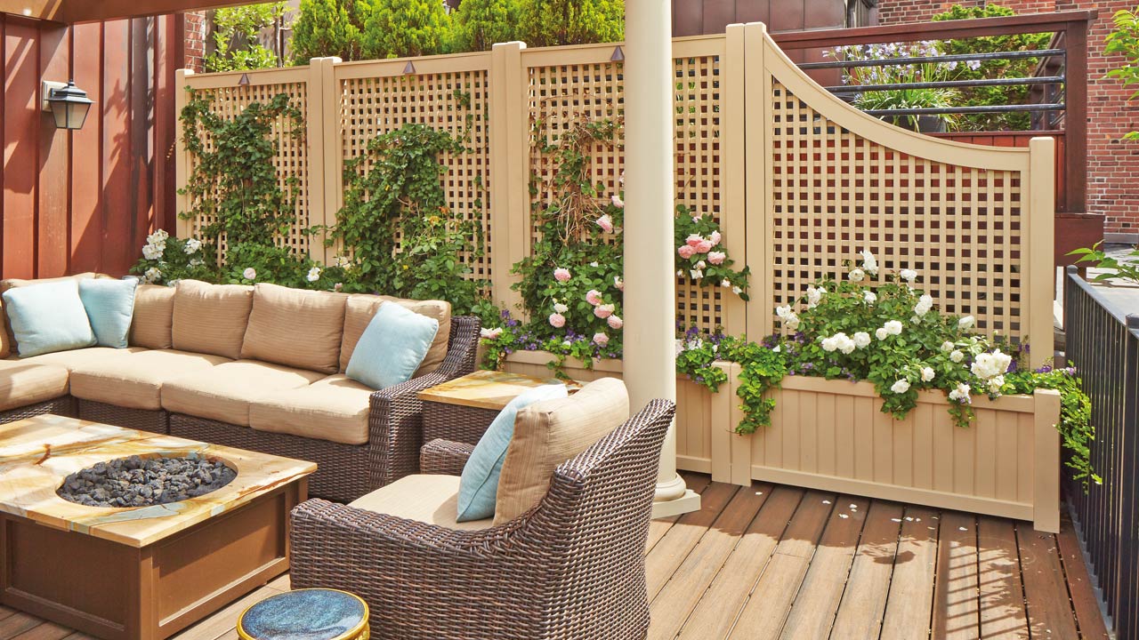 How To Build A Lattice Privacy Screen For Your Deck