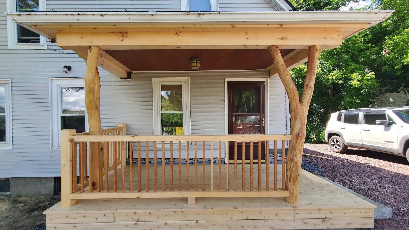How To Build A Porch Deck With Roof