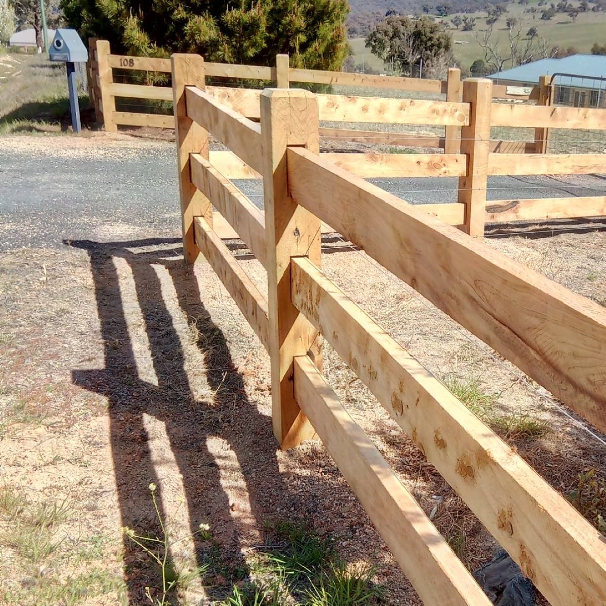 How To Build A Post And Rail Fence