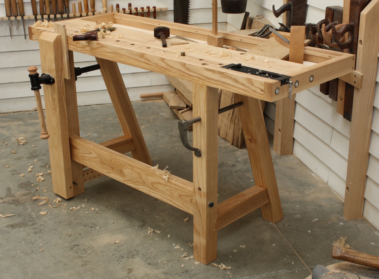 How To Build A Workbench With Hand Tools