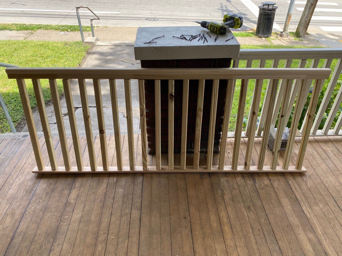 How To Build Porch Rails