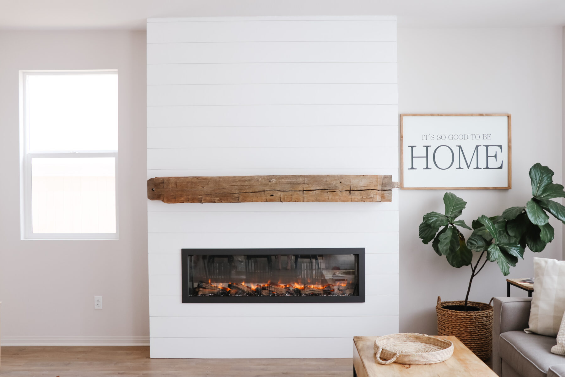 How To Build Shiplap Fireplace Wall